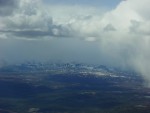 Blefjell i snbyger