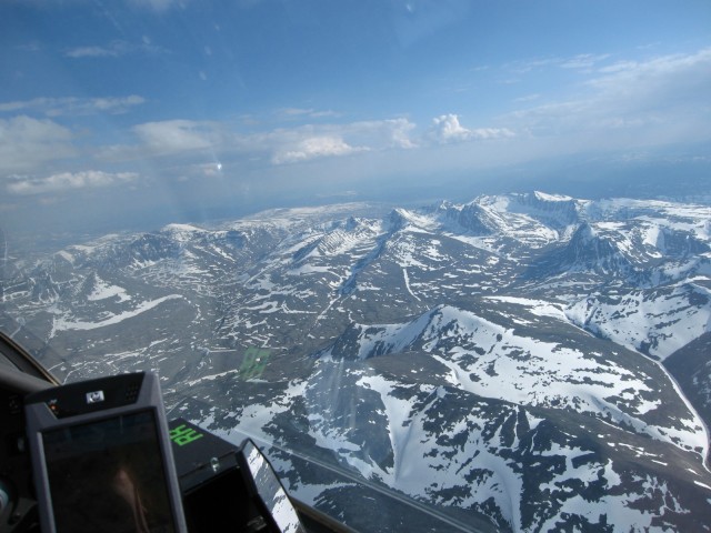 Per og RR gjennom Rondane