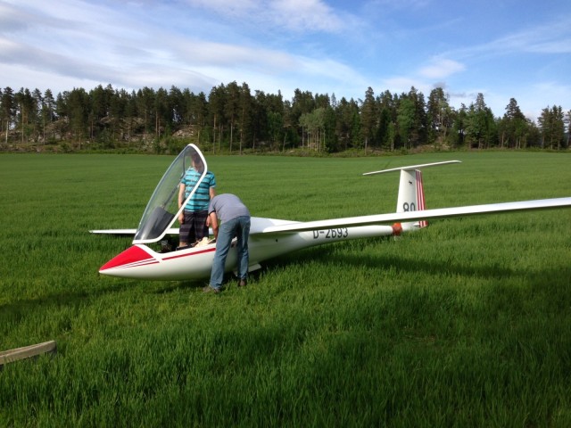 Vegard og Thomas utelander