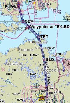 Rute del 2 - EKRK - EDDI