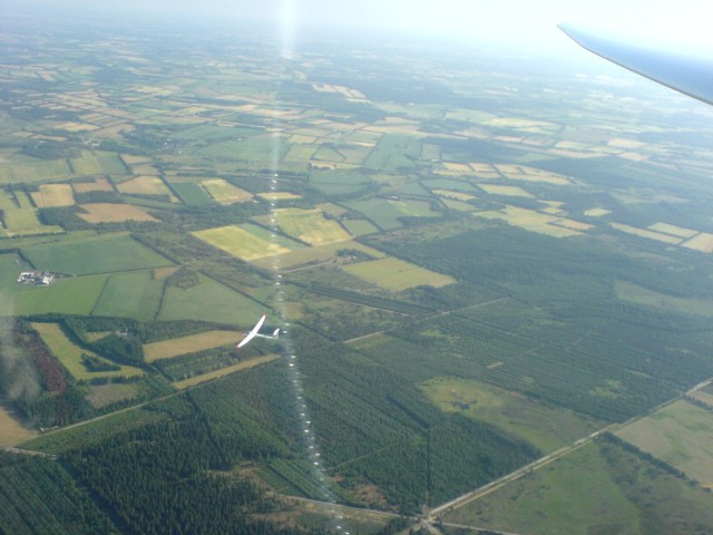 GCM over dansk landskap