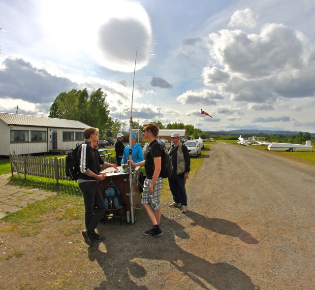 Samling ved dagens slutt