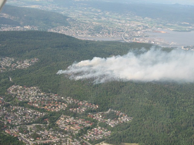 Skogbrannen p Konnerud